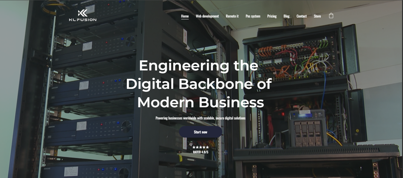 Interact Technologies website project 17